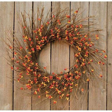 Bittersweet Sunburst Wreath - The Fox Decor